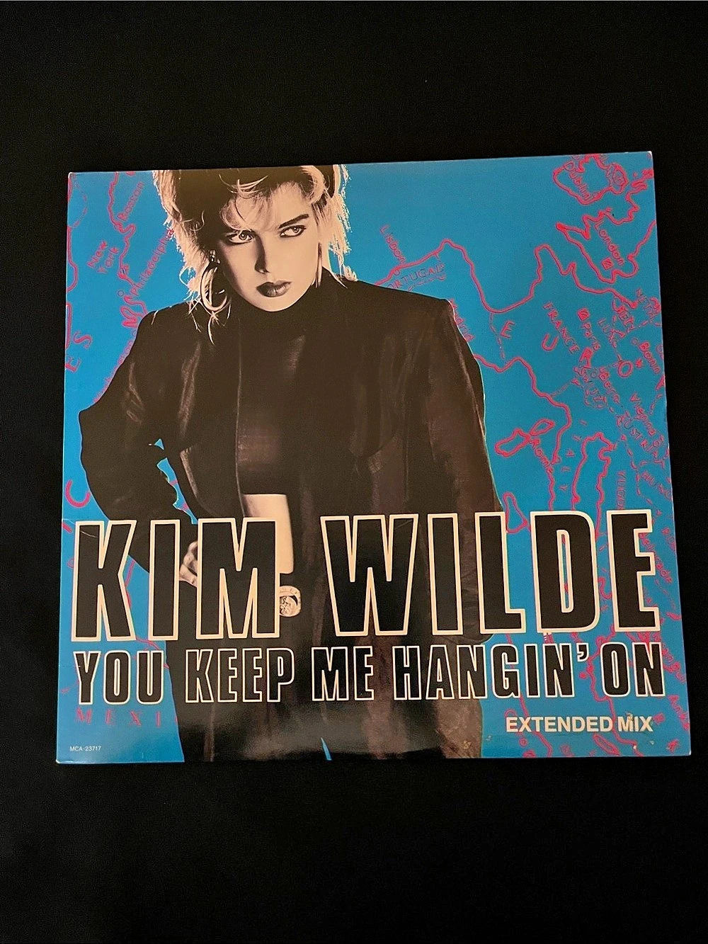 Kim Wilde - "You Keep Me Hangin' On" (Extended Mix) Vinyl Record